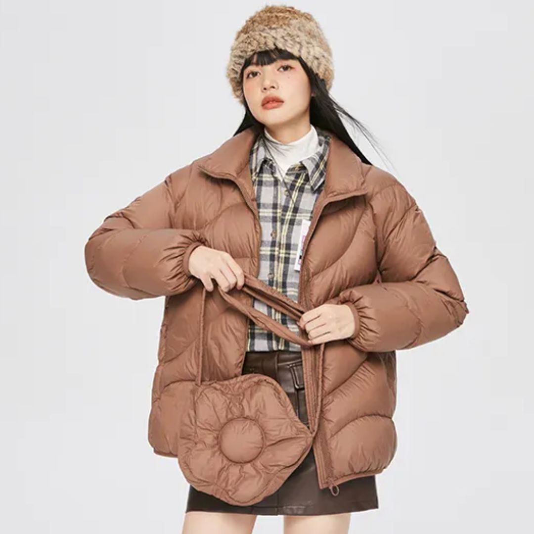 Doudoune Légère avec Col Classique pour Femmes | Idéale pour la Saison Hivernale