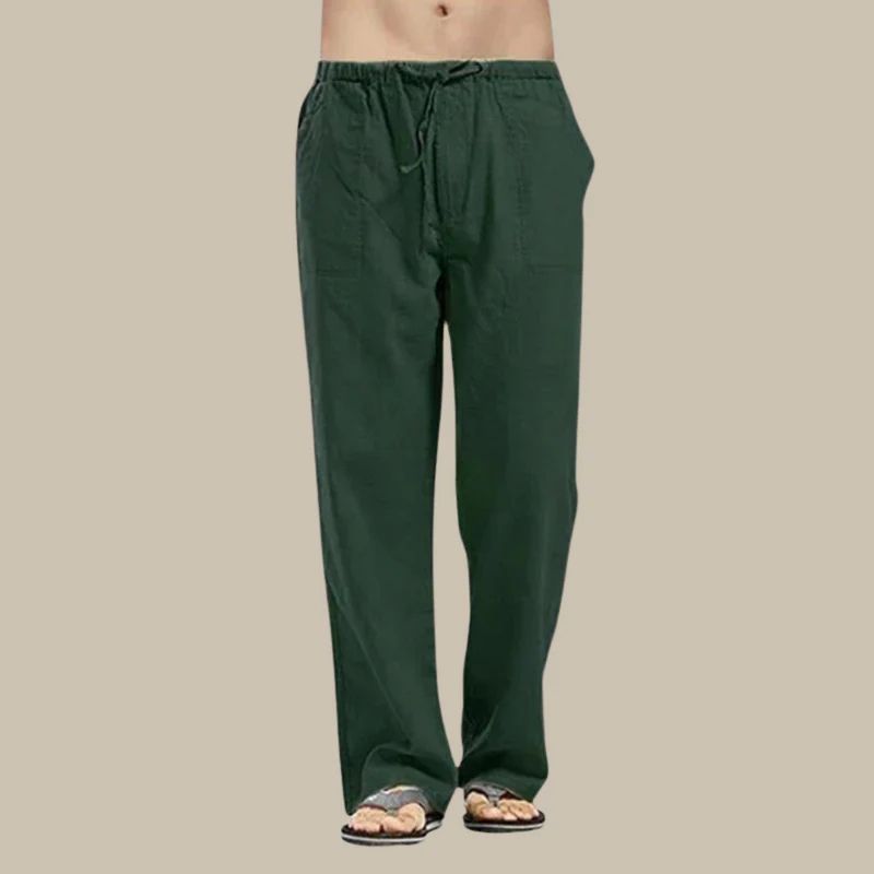 Pantalon d'Été à Taille Élastique avec Coupe Ample pour Femme | Idéal pour les Journées Chaudes