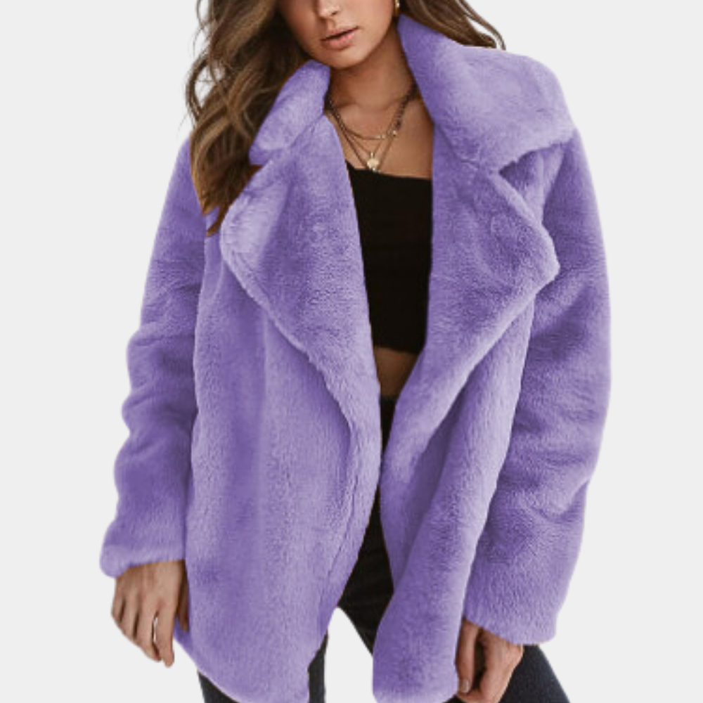 Manteau Oversize avec Col Ouvert pour Femme | Idéal pour l’Automne et l’Hiver
