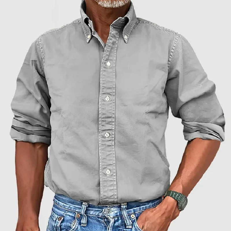 Chemise À Manches Longues avec Coupe Classique pour Homme | Idéale pour Différentes Occasions