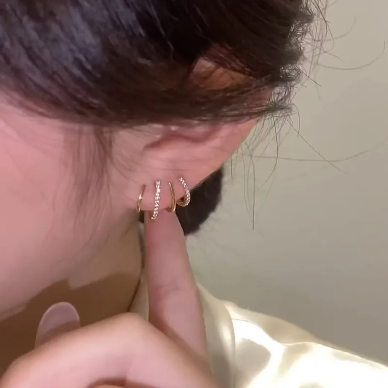 Boucles D’Oreilles avec Finition Brillante pour Femme | Idéales pour Les Occasions Spéciales