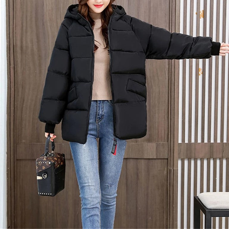 Parka Long avec Capuche et Coupe Ample pour Femmes | Idéal pour l’Hiver