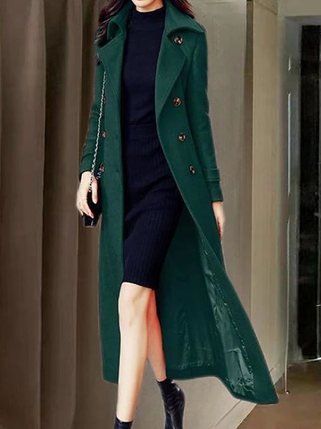 Manteau Long avec Ceinture pour Femme | Idéal pour L’Hiver