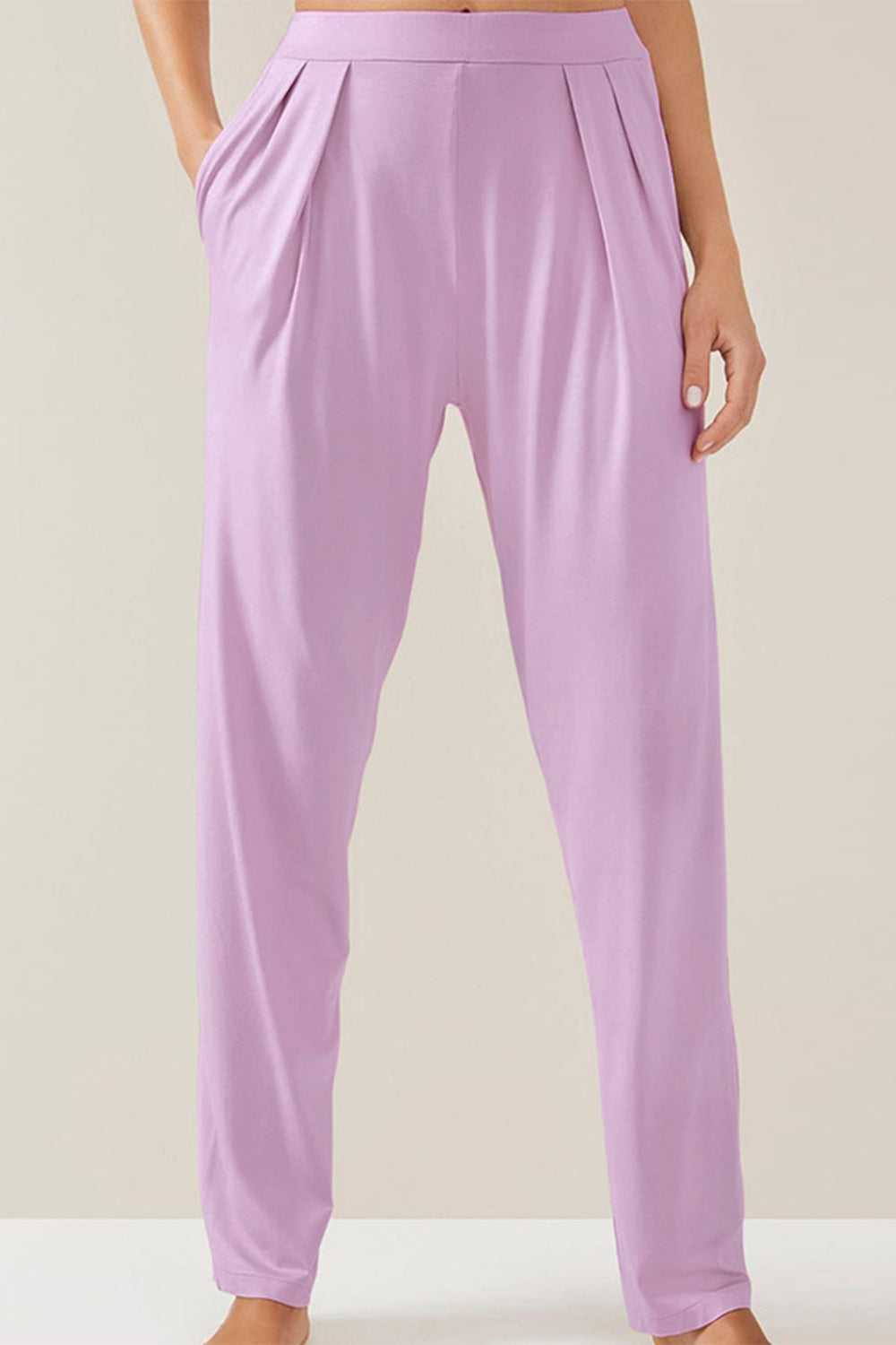 Ensemble Deux Pièces avec Haut Cache-Cœur à Manches Longues et Pantalon Coordonné pour Femme | Idéal pour un Usage Quotidien