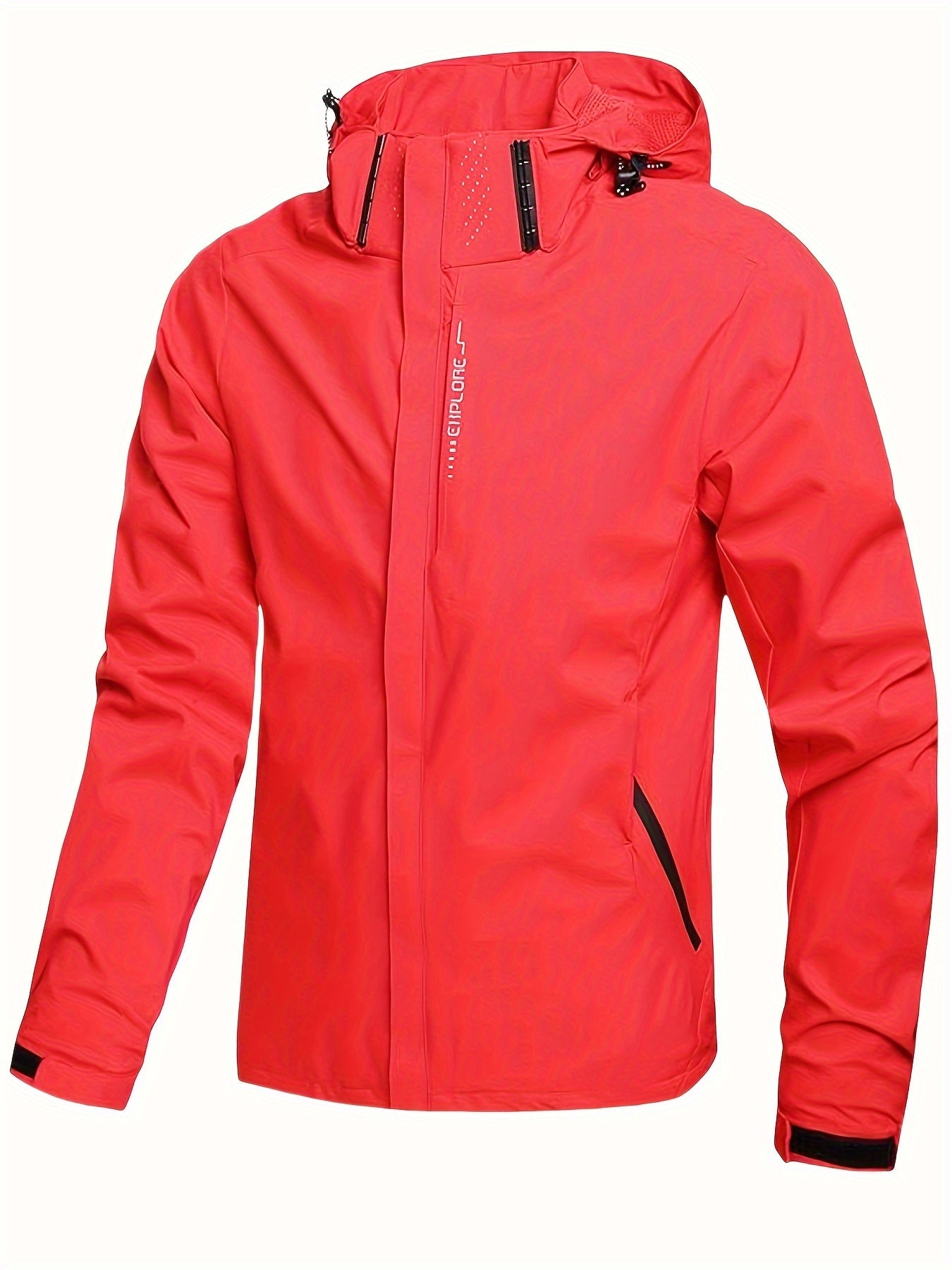 Veste Légère avec Poches Fonctionnelles et Fermeture Zippée pour Hommes | Idéale pour Activités de Plein Air et Quotidien
