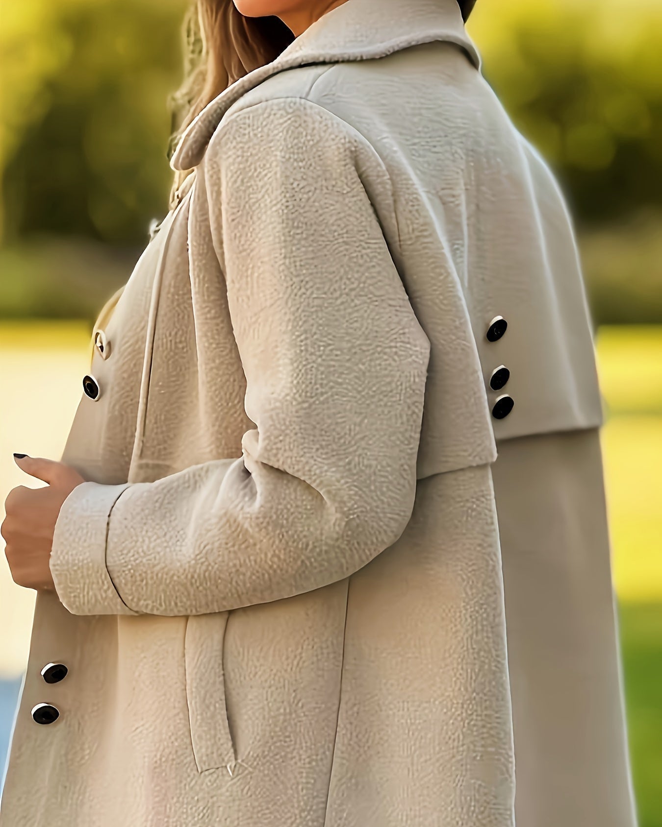Manteau Mi-Long à Coupe Moderne pour Femmes | Idéal pour les Tenues Professionnelles et Quotidiennes
