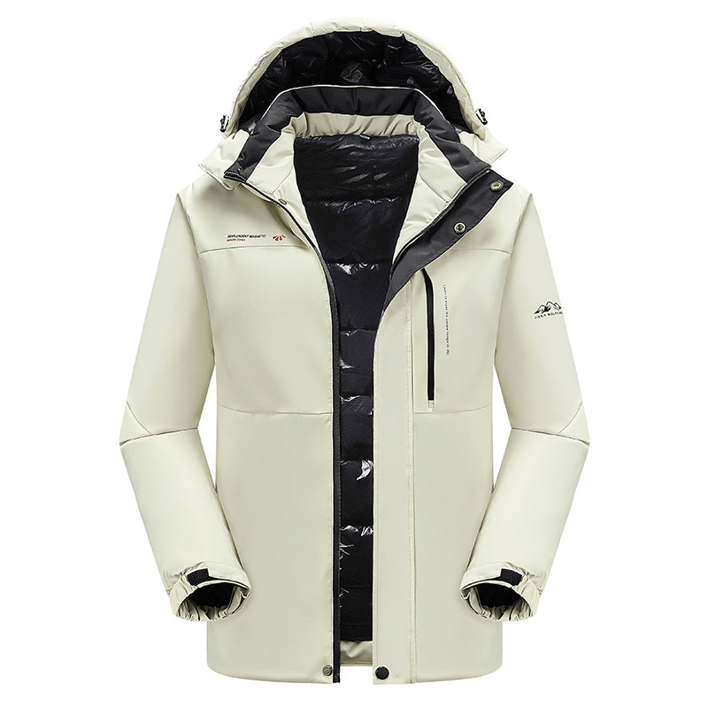Veste D’Hiver avec Capuche Ajustable pour Homme | Idéale pour La Saison Froide