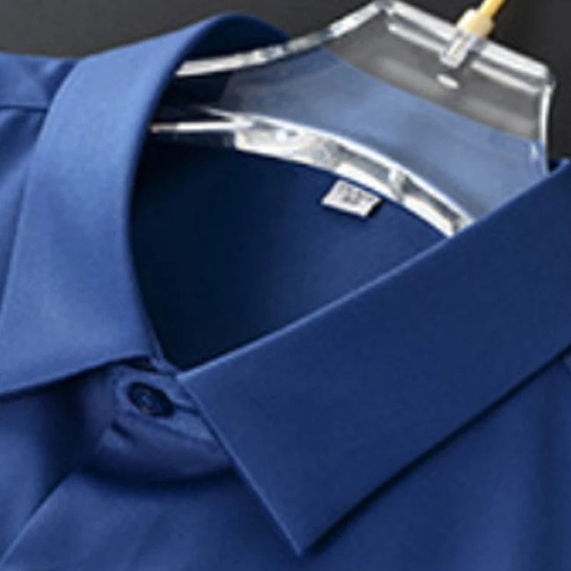 Chemise Slim Fit À Manches Longues avec Coupe Ajustée pour Homme | Idéale pour Le Bureau