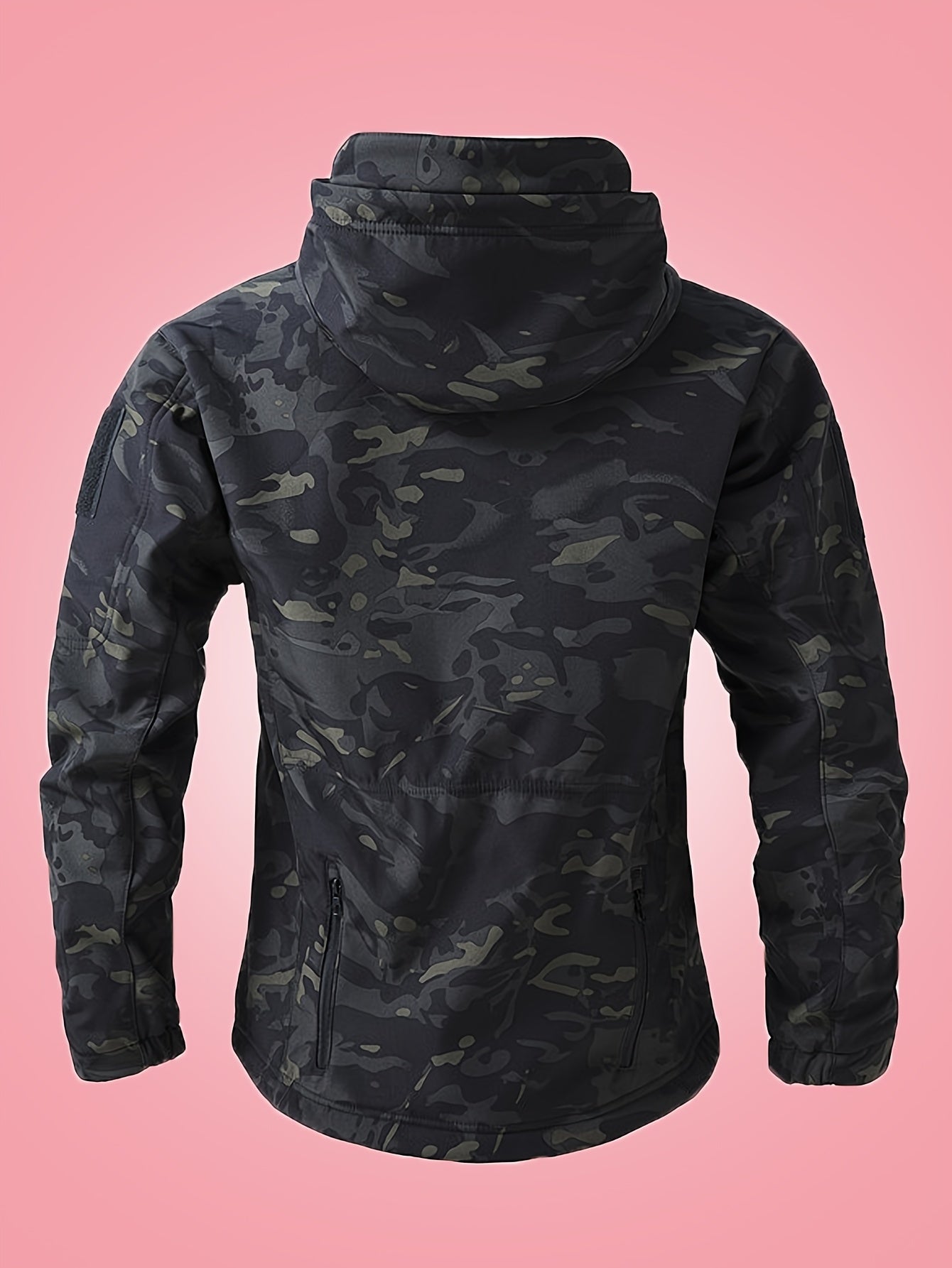 Coupe-Vent Camouflage à Capuche pour Hommes | Idéal pour l’Hiver