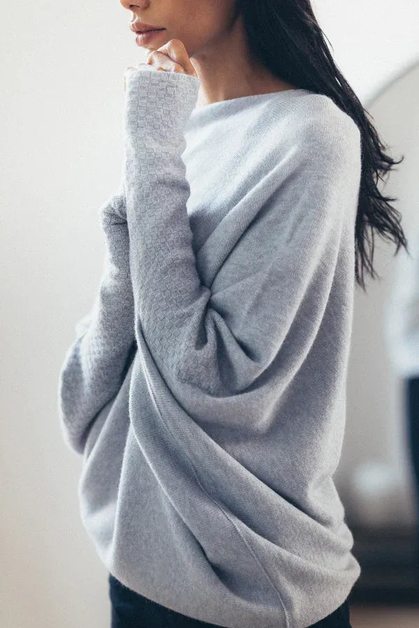 Pull Oversize à Col Convertible pour Femmes | Idéal pour Différentes Occasions