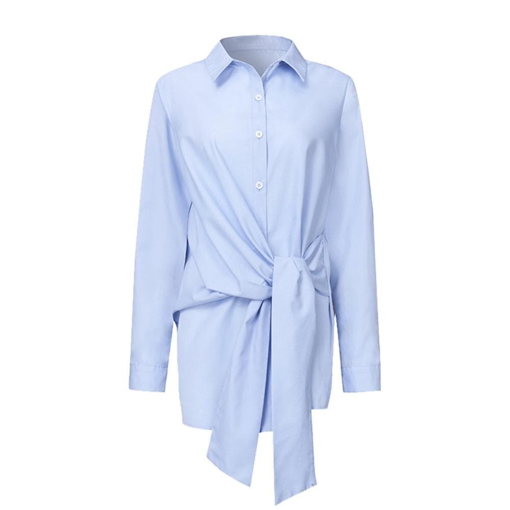 Blouse Oversize avec Fermeture à Boutons et Manches Longues pour Femme | Idéale pour un Usage Quotidien