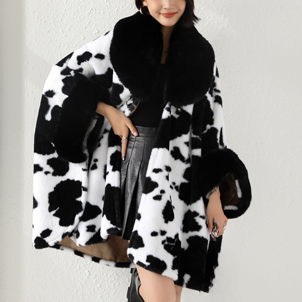 Cape avec Coupe Ample pour Femme | Idéale pour l’Hiver