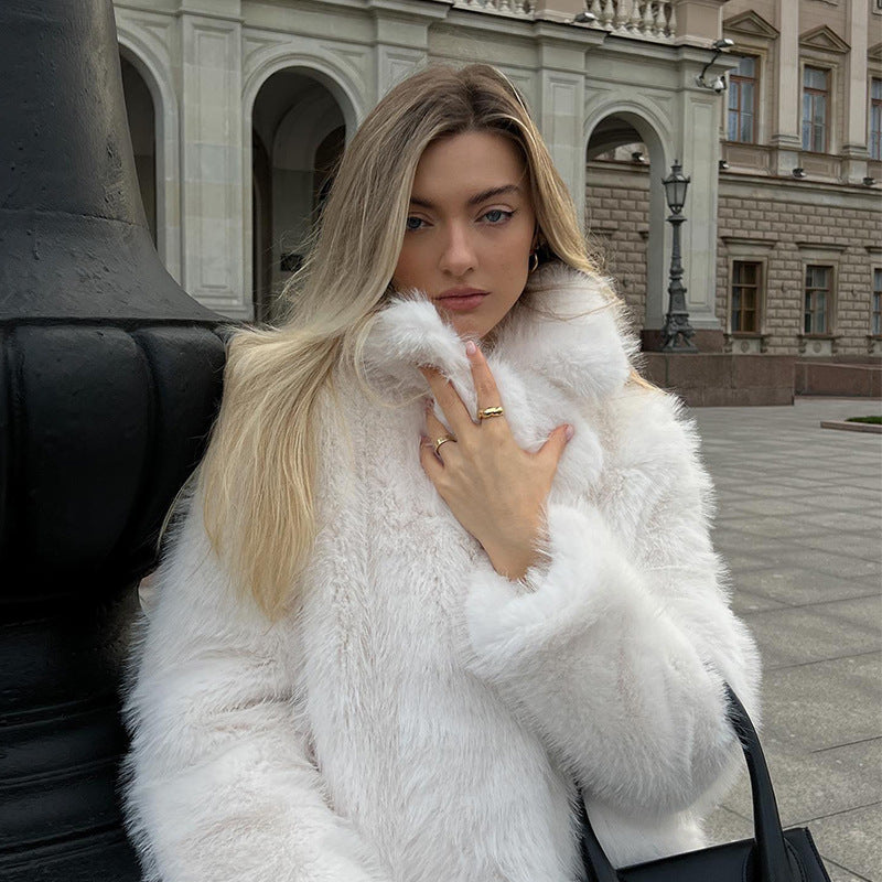Manteau Court à Manches Longues pour Femme | Idéal pour l’Hiver