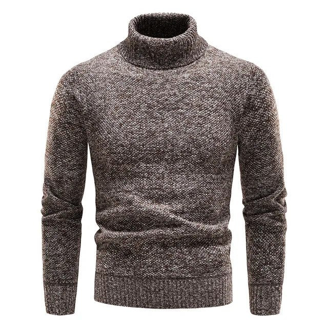 Pull à Col Roulé à Coupe Régulière pour Homme | Idéal pour l’Automne et l’Hiver