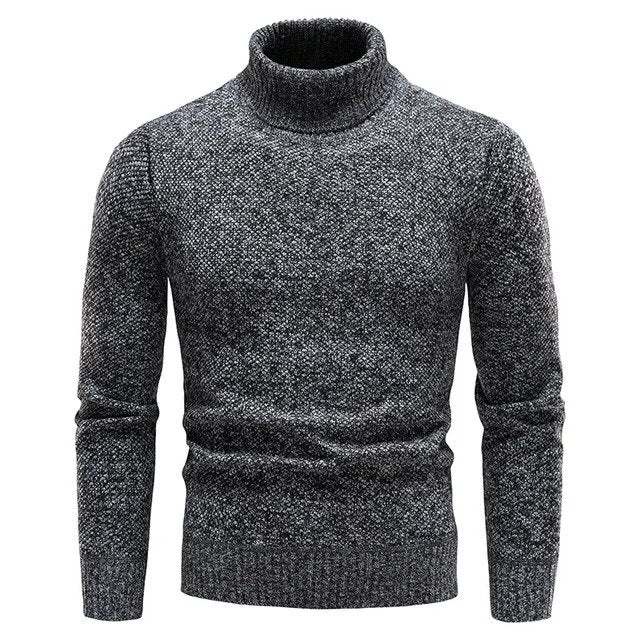 Pull à Col Roulé à Coupe Régulière pour Homme | Idéal pour l’Automne et l’Hiver