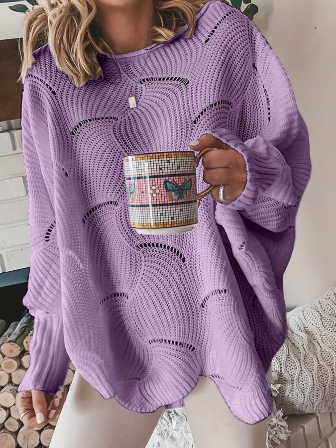 Pull En Maille À Manches Longues pour Femme | Idéal pour Un Usage Quotidien