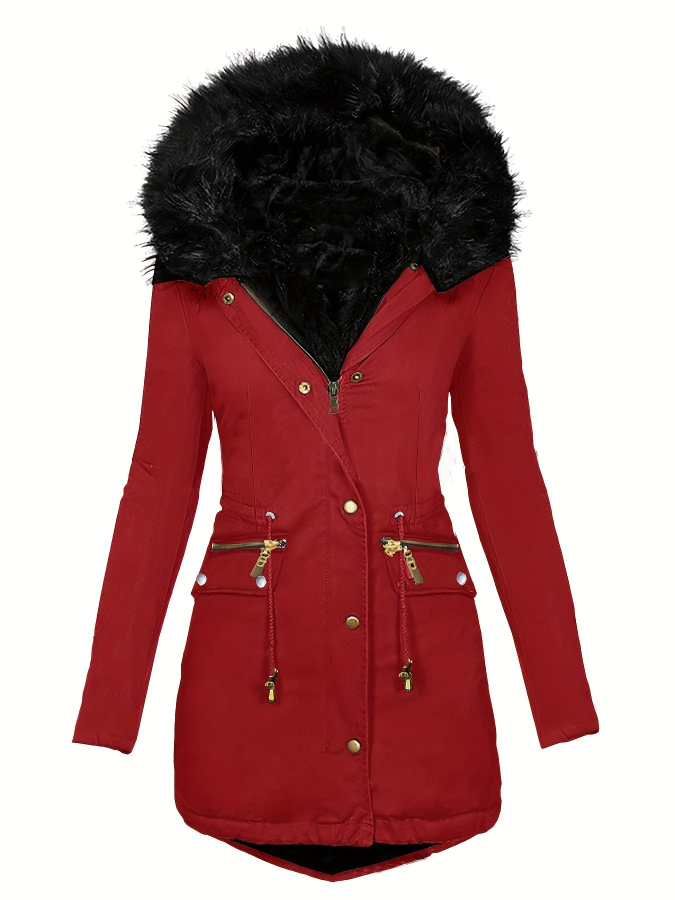 Parka à Capuche avec Finition Douce pour Femmes | Idéale pour l’Automne et l’Hiver