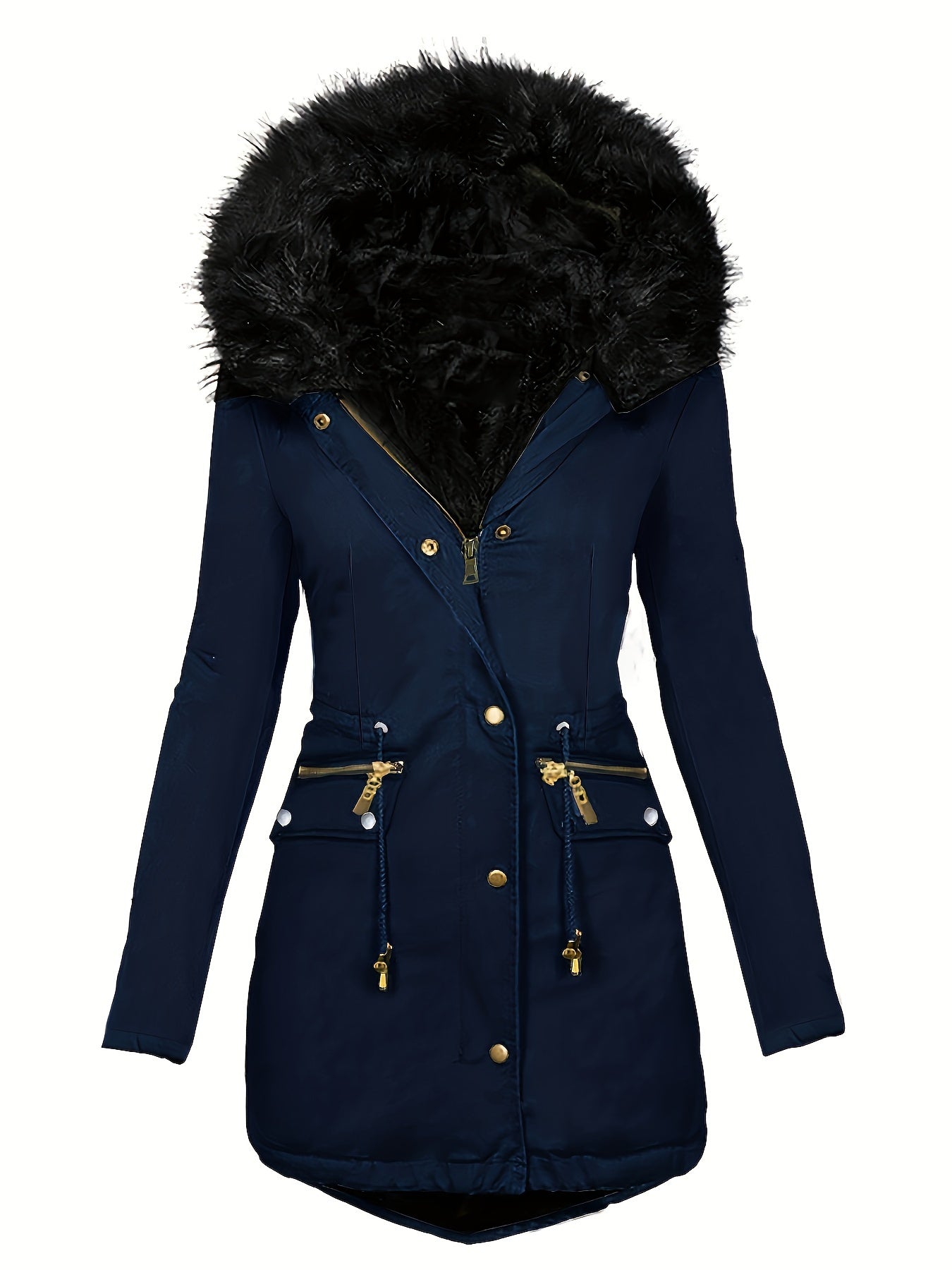 Parka à Capuche avec Finition Douce pour Femmes | Idéale pour l’Automne et l’Hiver