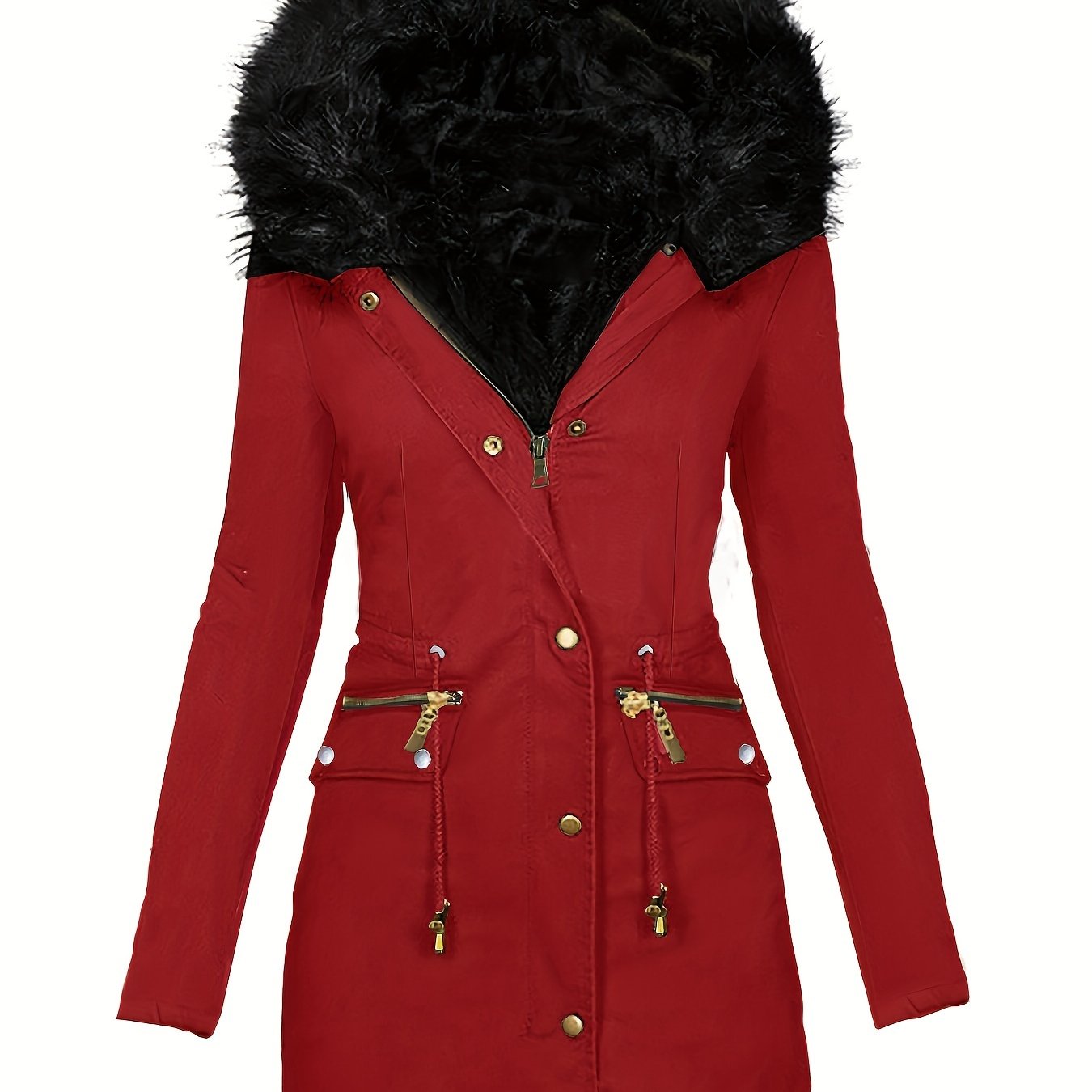 Parka à Capuche avec Finition Douce pour Femmes | Idéale pour l’Automne et l’Hiver