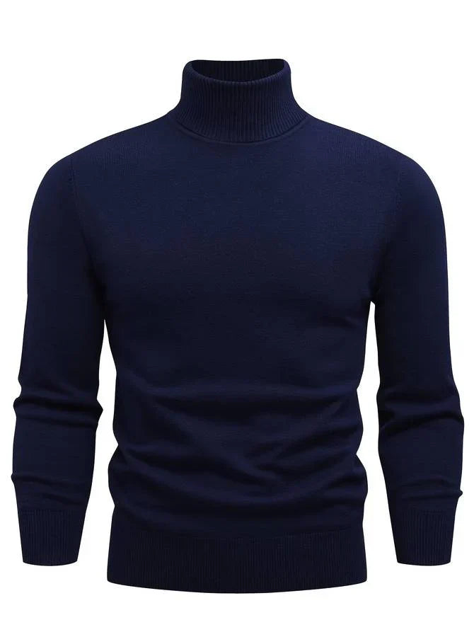 Pull Col Roulé à Manches Longues pour Homme | Idéal pour l’Automne et l’Hiver