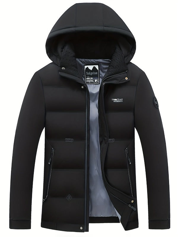 Veste à Capuche avec Fermeture Zippée pour Homme | Idéale pour les Activités Quotidiennes