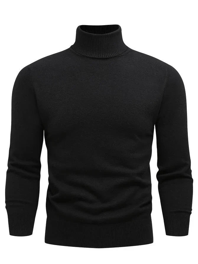 Pull Col Roulé à Manches Longues pour Homme | Idéal pour l’Automne et l’Hiver