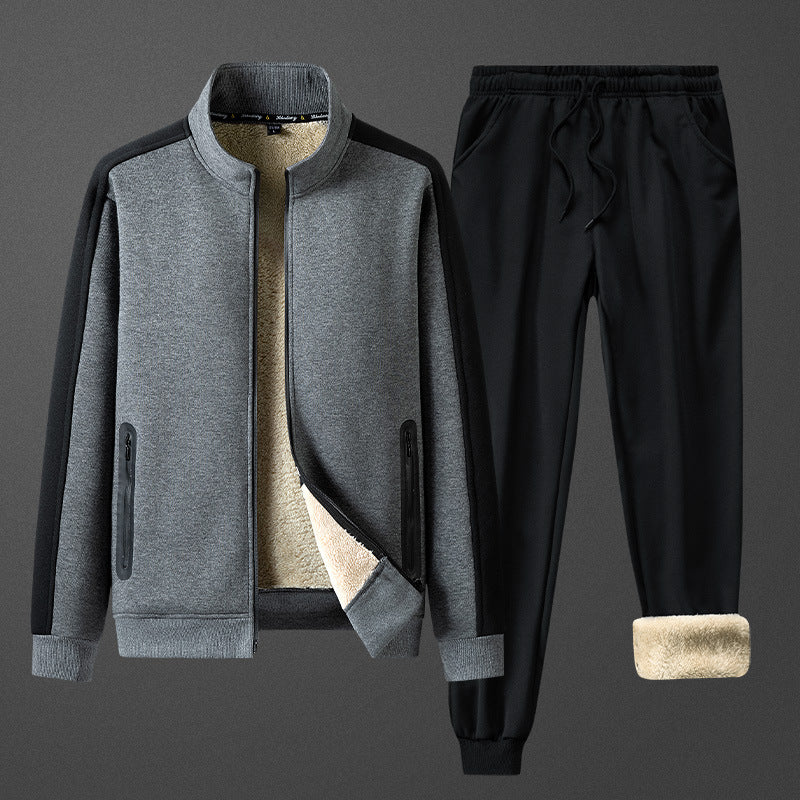 Ensemble De Détente avec Haut À Manches Longues Et Pantalon pour Homme | Idéal pour Les Moments Quotidiens