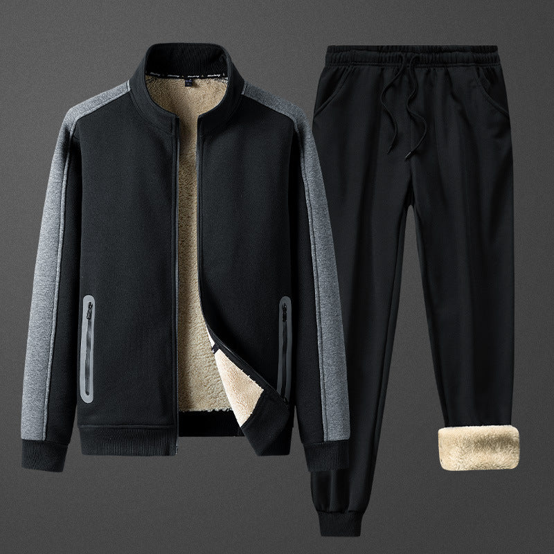Ensemble De Détente avec Haut À Manches Longues Et Pantalon pour Homme | Idéal pour Les Moments Quotidiens