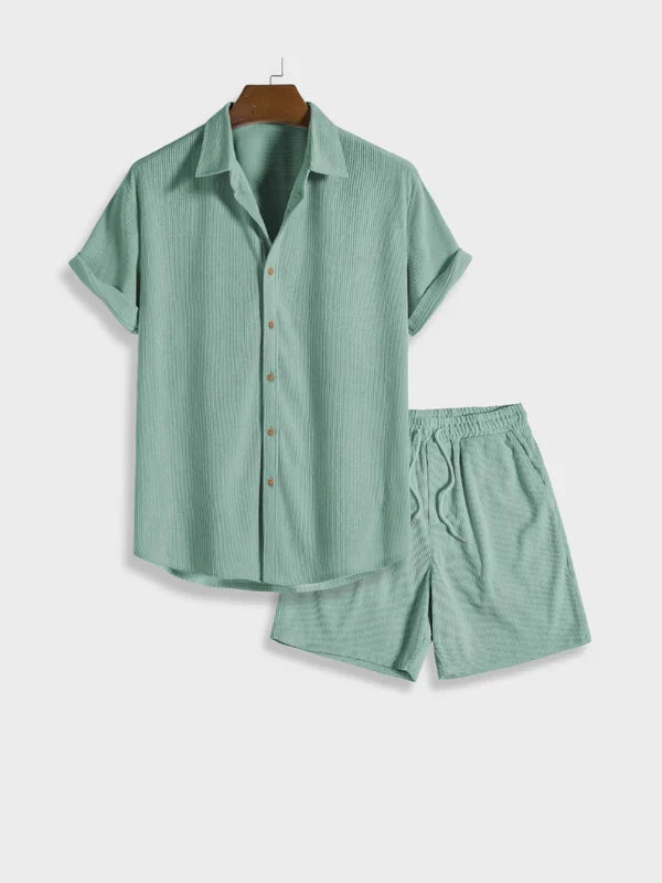 Ensemble D’été Avec Détails Boutonnés Pour Femme | Idéal Pour Les Journées Chaudes
