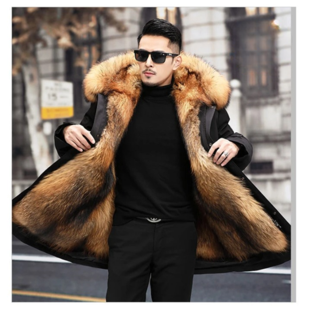 Parka d’Hiver avec Capuche pour Homme | Idéale pour la Saison Froide