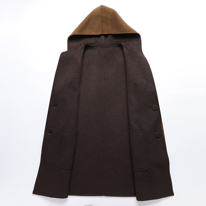 Manteau Réversible avec Poches Zippées pour Homme | Idéal pour La Saison Froide