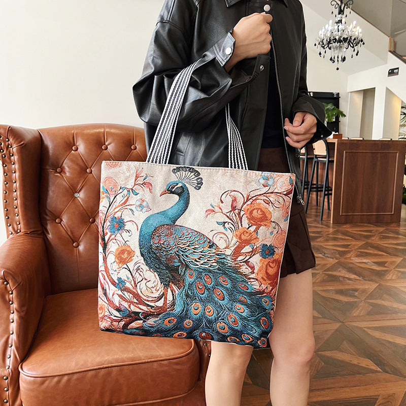 Sac Fourre-Tout avec Grand Compartiment pour Adulte | Idéal pour Les Courses, Les Livres Et L’Usage Quotidien