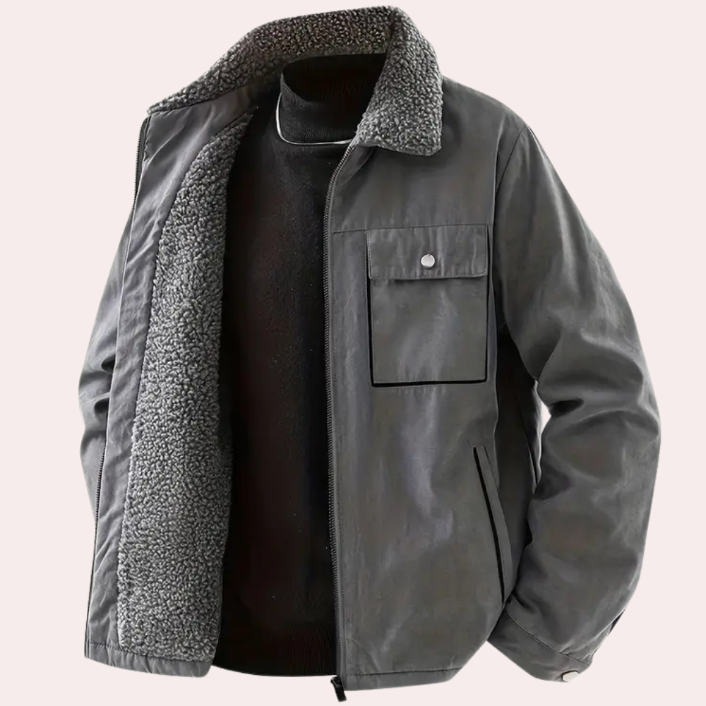 Veste Matelassée avec Doublure Intégrale et Coupe Droite pour Homme | Idéale pour l’Hiver