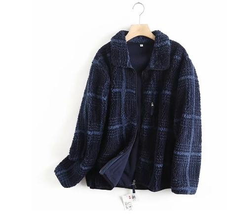 Veste avec Doublure et Fermeture Zippée pour Homme | Idéal pour Saison Hivernale