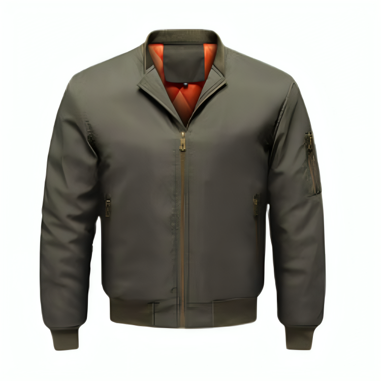 Veste Bomber avec Poches Fonctionnelles pour Homme | Idéale pour Usage Quotidien