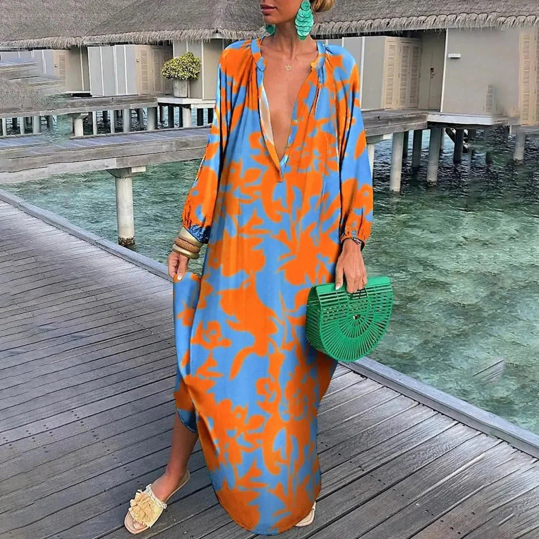 Robe Bohème avec Coupe Décontractée pour Femme | Idéale pour le Printemps et l’Été