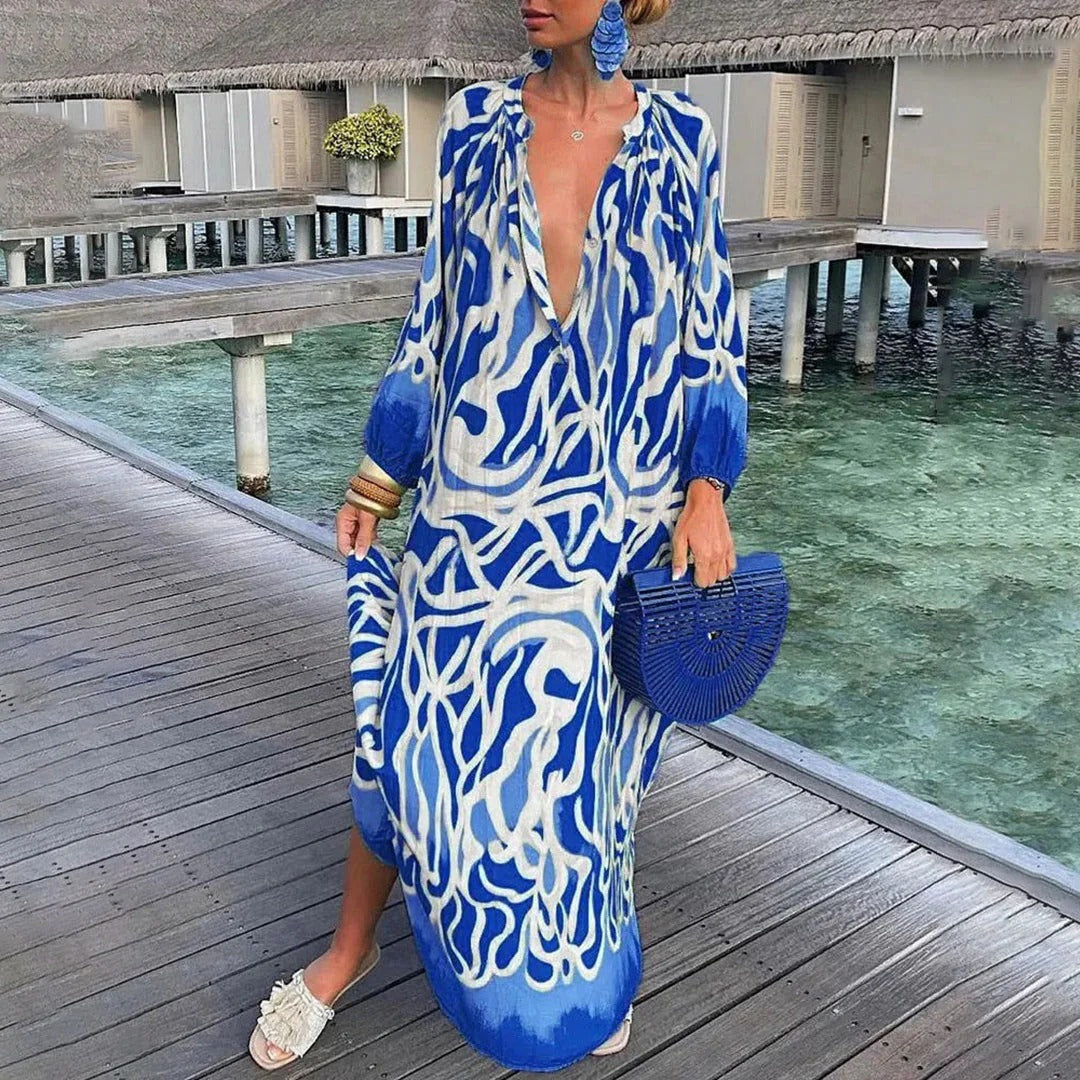 Robe Bohème avec Coupe Décontractée pour Femme | Idéale pour le Printemps et l’Été