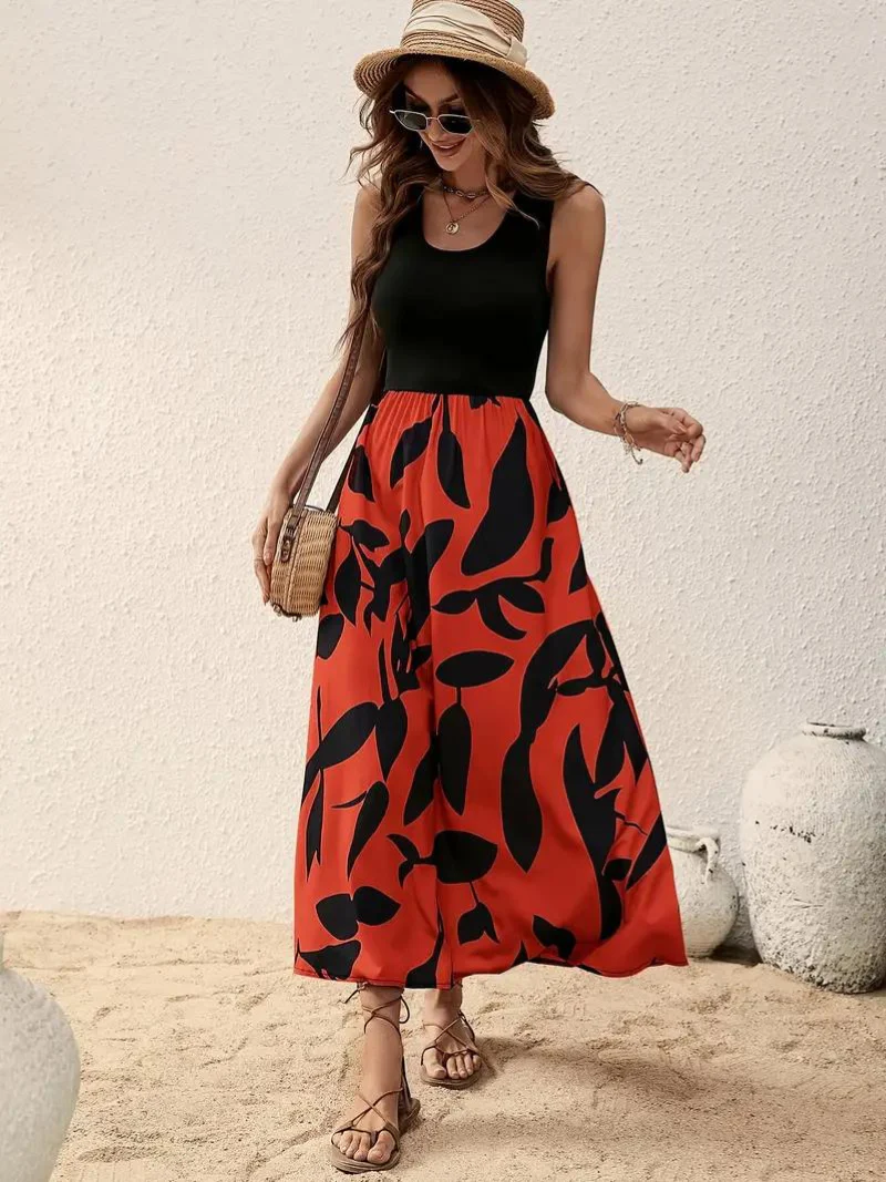 Robe d’Été Décontractée avec Coupe Fluide pour Femme | Idéale pour les Journées en Plein Air