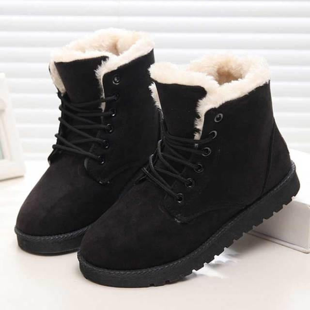 Chaussures À Lacets avec Semelles Antidérapantes pour Femmes | Idéal pour L’Hiver