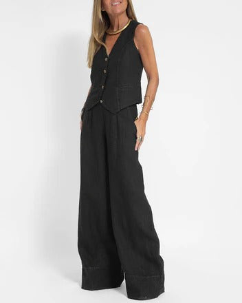 Ensemble Deux Pièces avec Haut Court et Short pour Femme | Idéal pour les Activités Estivales