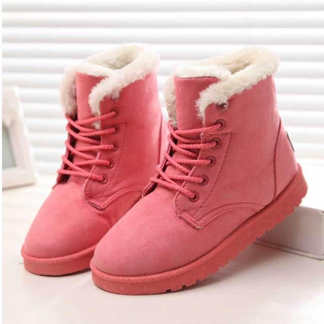 Chaussures À Lacets avec Semelles Antidérapantes pour Femmes | Idéal pour L’Hiver