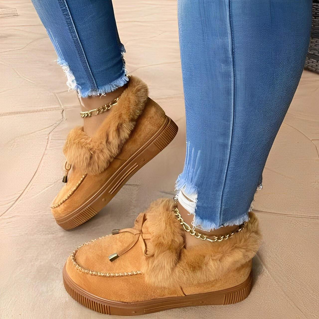 Chaussures Sans Lacets avec Semelles Antidérapantes pour Homme | Idéales pour La Saison Hivernale