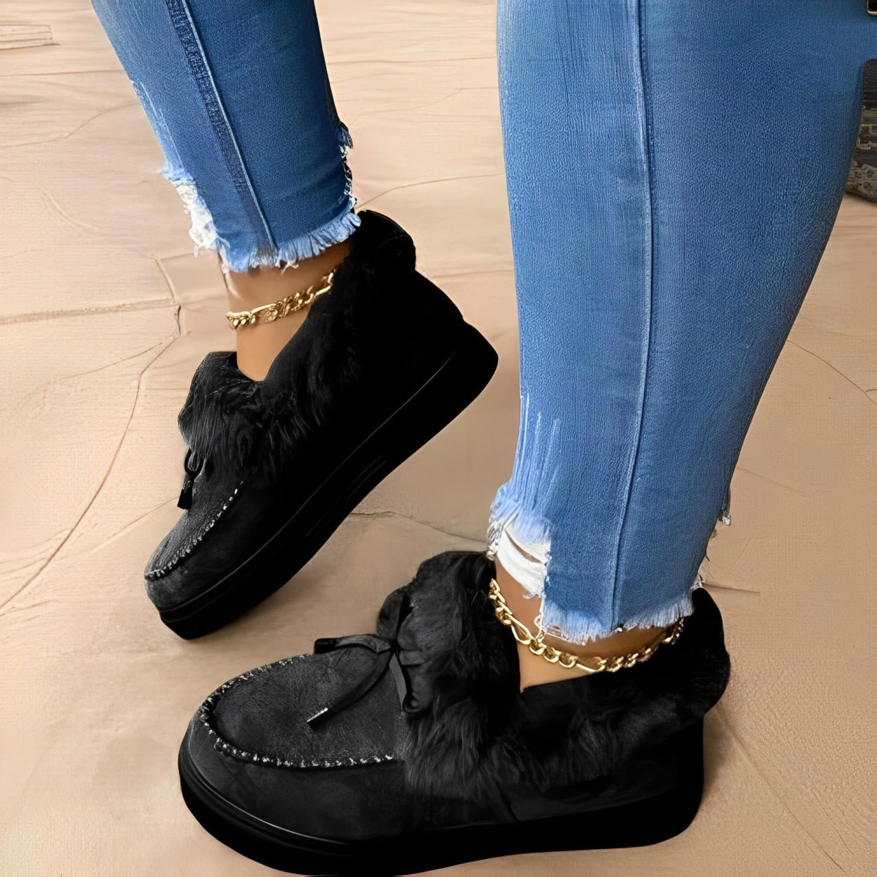 Chaussures Sans Lacets avec Semelles Antidérapantes pour Homme | Idéales pour La Saison Hivernale