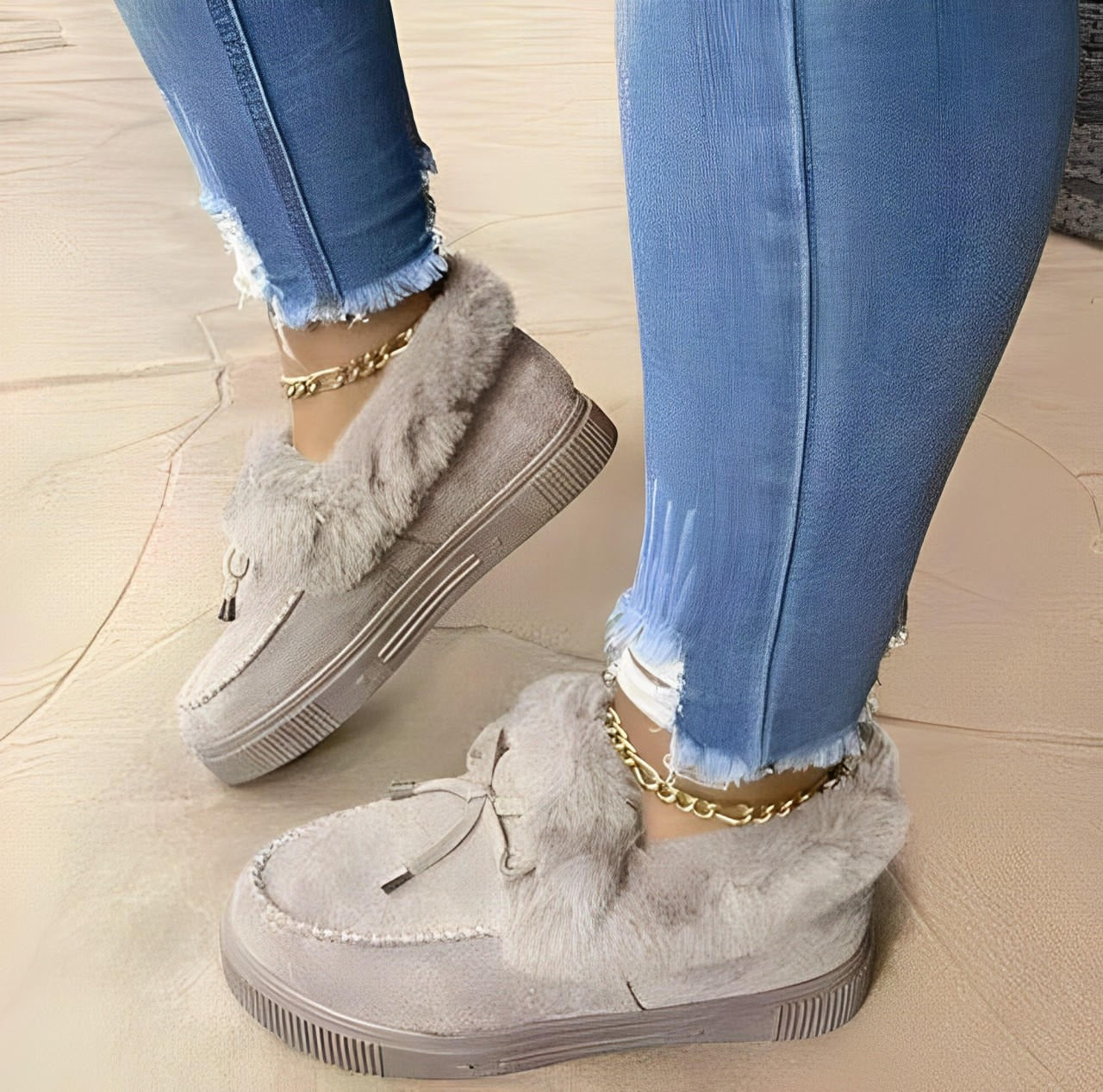 Chaussures Sans Lacets avec Semelles Antidérapantes pour Homme | Idéales pour La Saison Hivernale