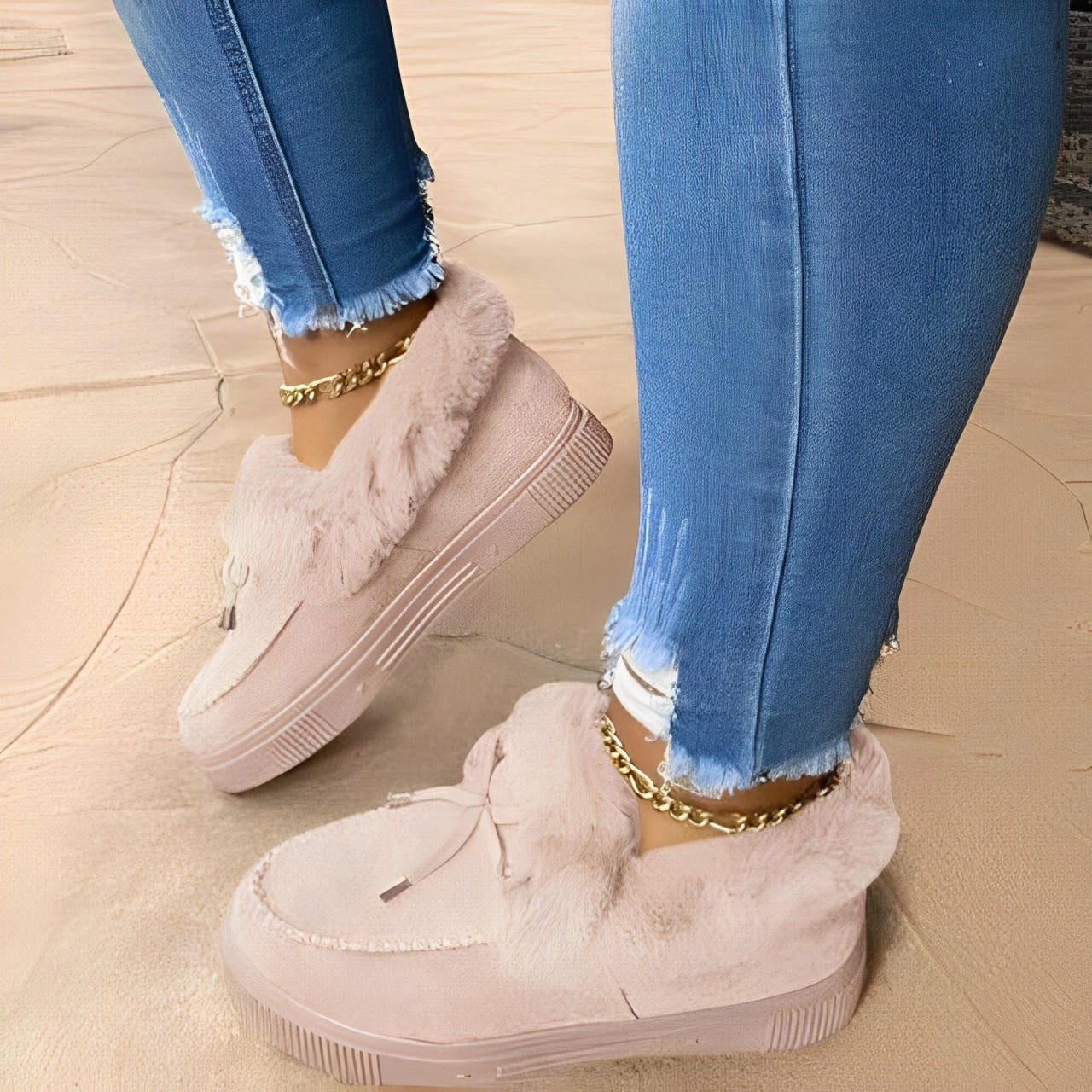 Chaussures Sans Lacets avec Semelles Antidérapantes pour Homme | Idéales pour La Saison Hivernale