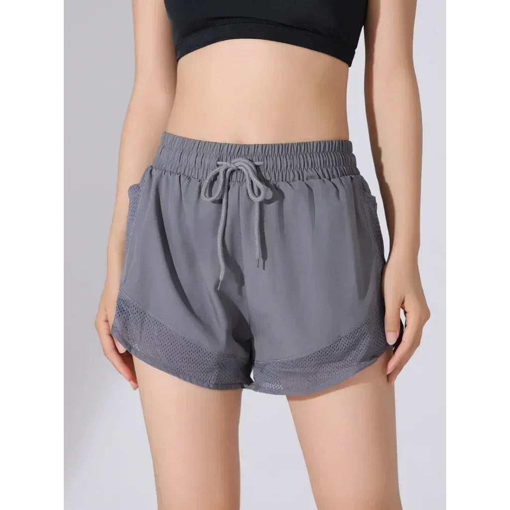Short de Sport Taille Haute avec Coupe Ajustée pour Femme | Idéal pour Yoga et Entraînement