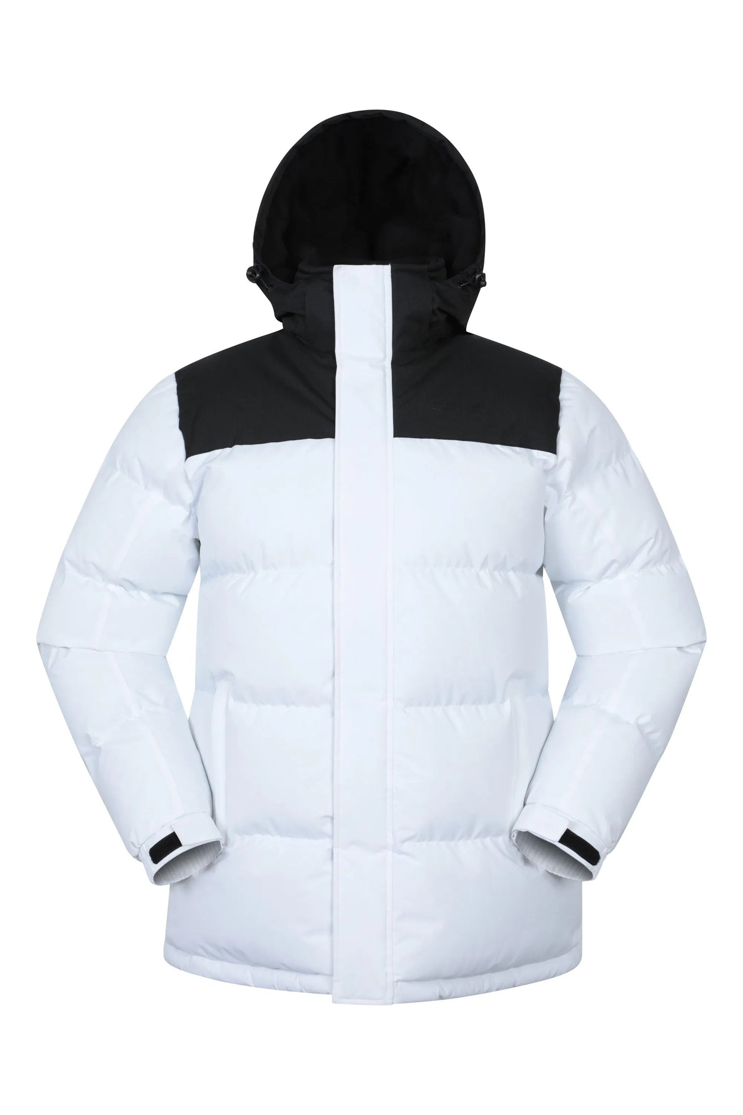 Veste Matelassée avec Capuche et Poches Zippées pour Homme | Idéale pour l’Hiver