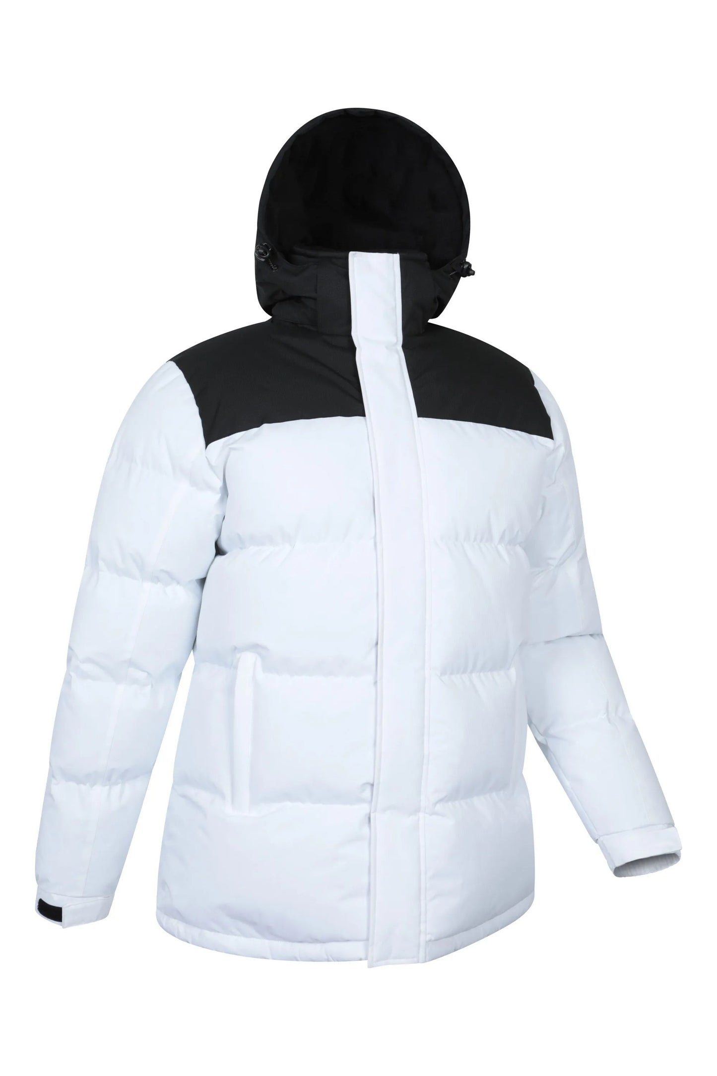 Veste Matelassée avec Capuche et Poches Zippées pour Homme | Idéale pour l’Hiver