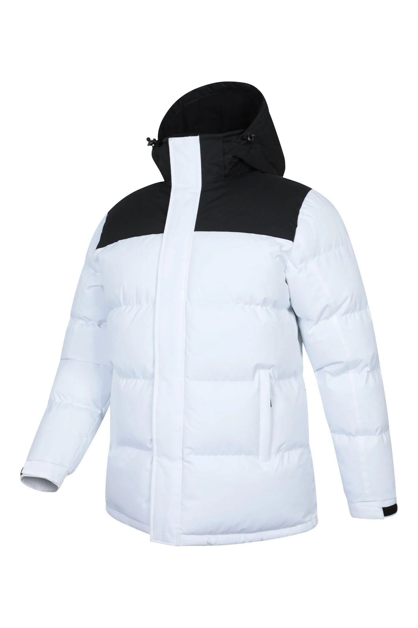 Veste Matelassée avec Capuche et Poches Zippées pour Homme | Idéale pour l’Hiver