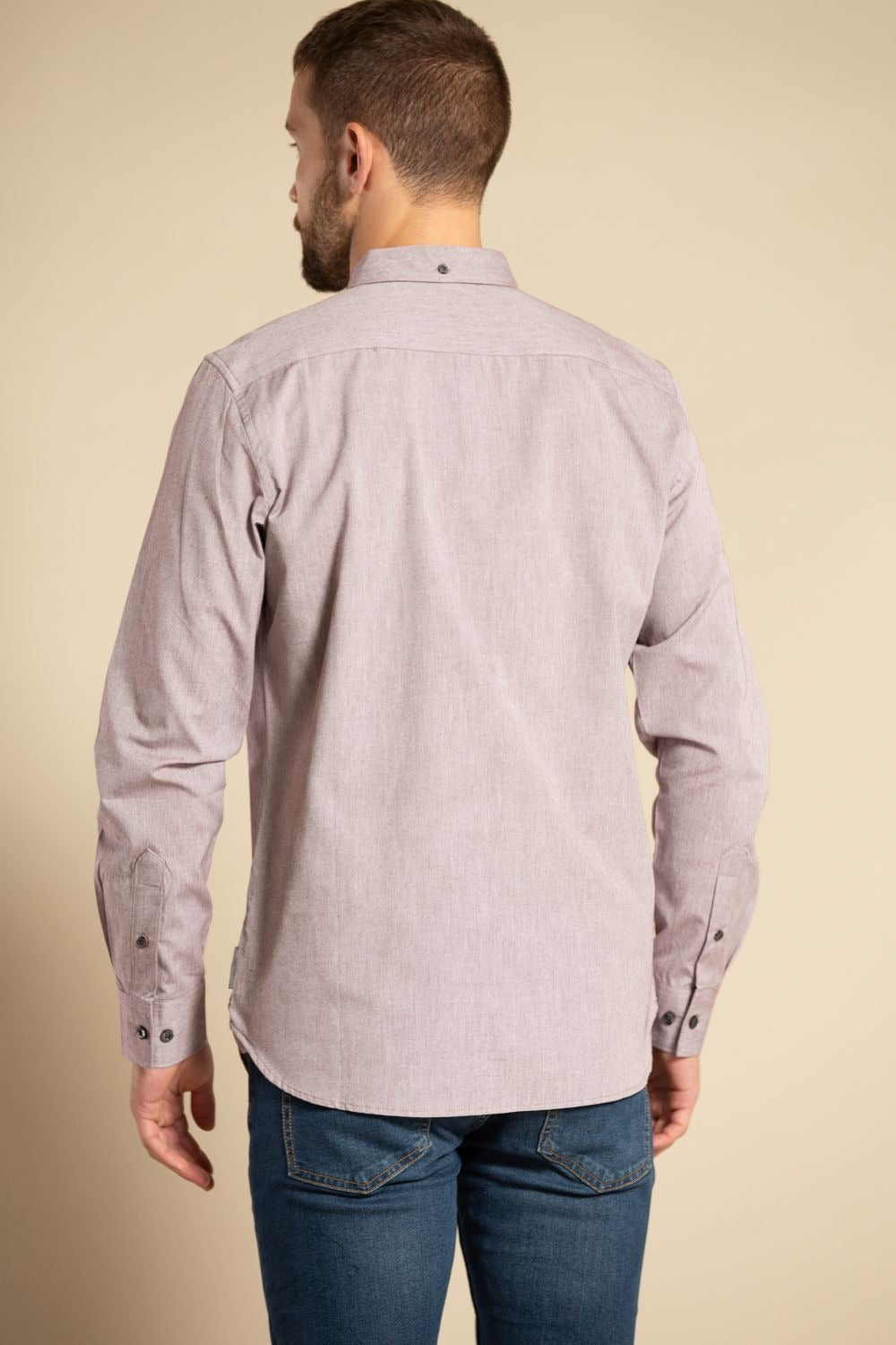 Lot De Deux Chemises Oxford À Manches Longues pour Hommes | Idéal pour Le Bureau Et Les Occasions Décontractées